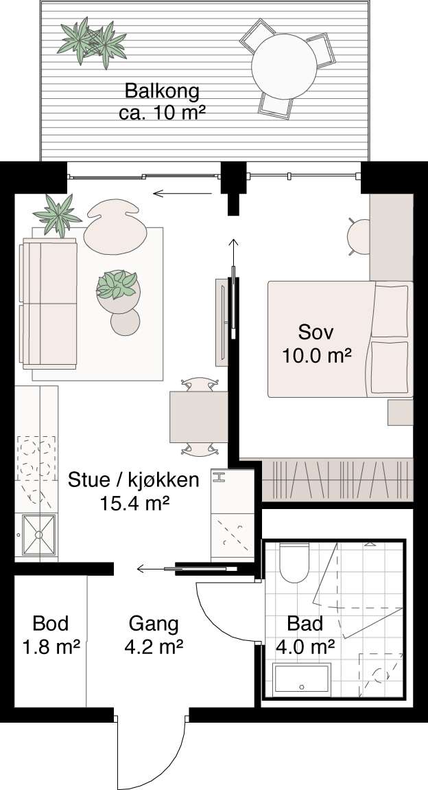 Plantegning 1